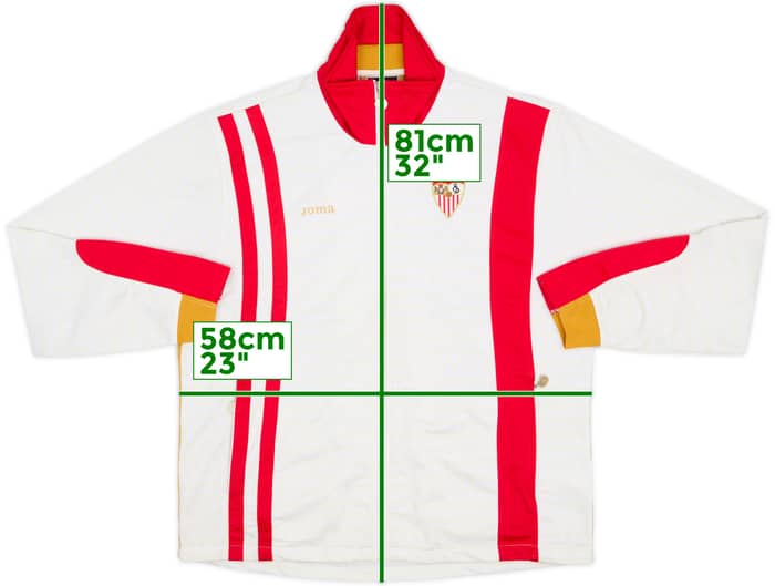 2008-09 Sevilla Joma Track Jacket - 6/10 - (M)