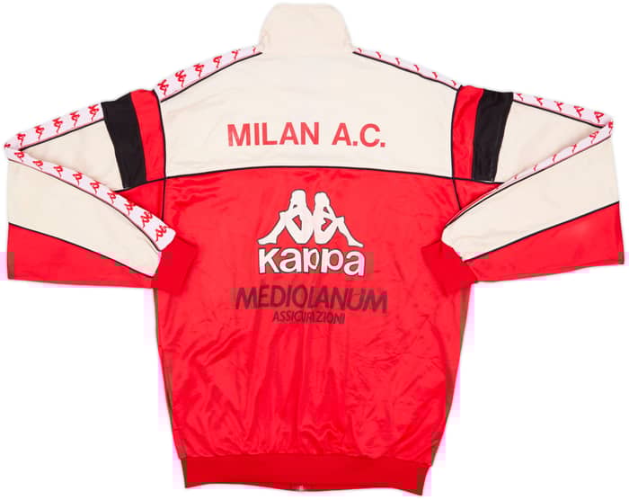 1988-90 AC Milan Kappa Track Jacket - 8/10 - (L)