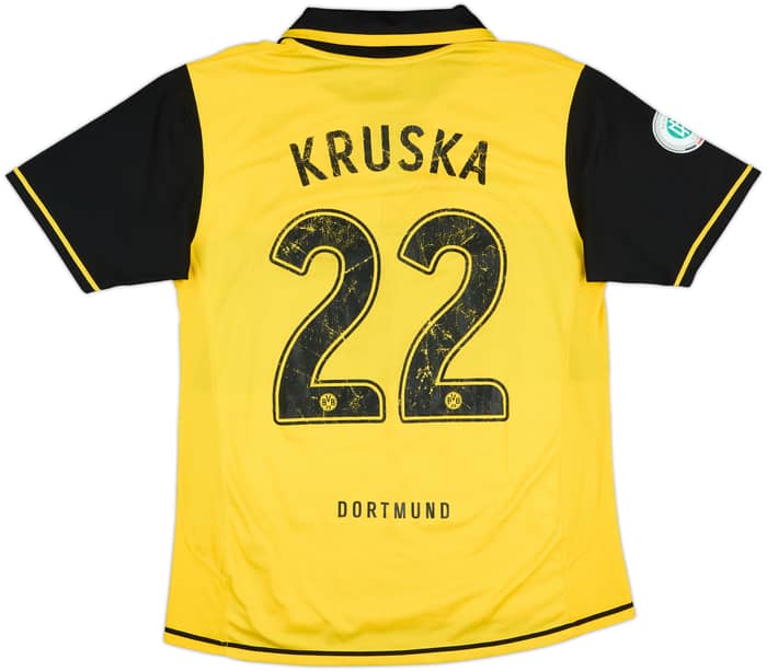 2007-08 Borussia Dortmund II Match Issue Home Shirt Kruska #22