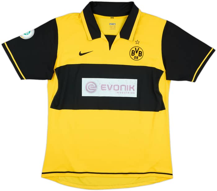 2007-08 Borussia Dortmund II Match Issue Home Shirt Kruska #22