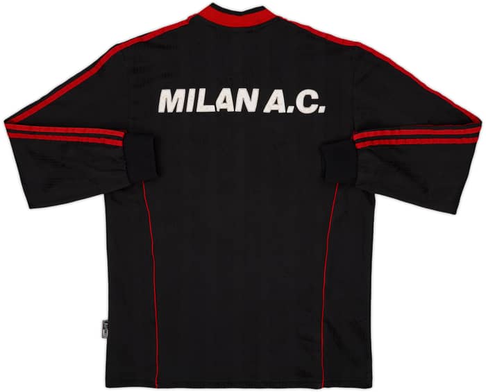 1999-00 AC Milan adidas Training L/S Shirt - 6/10 - (S)
