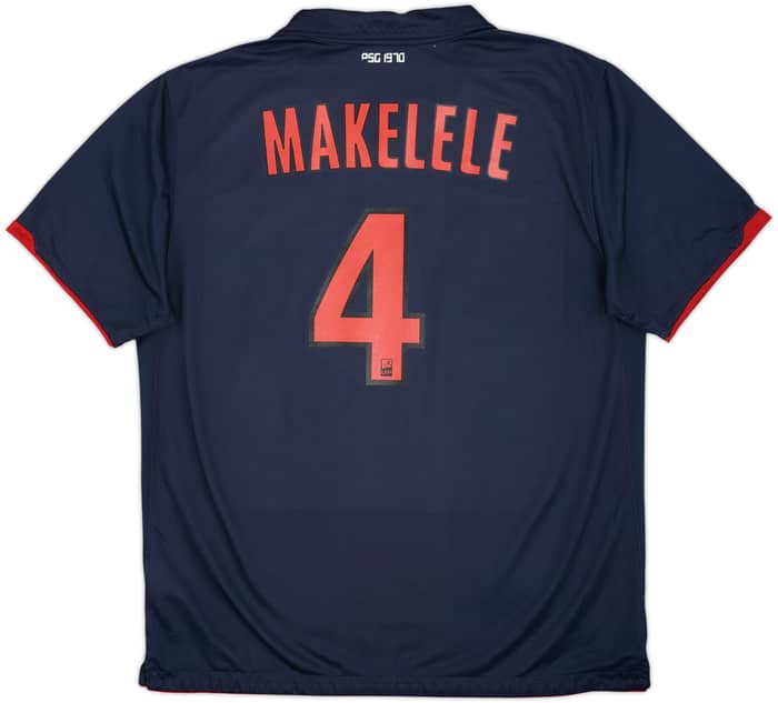2010-11 Paris Saint-Germain Away Shirt Makelele #4 - 7/10 - (XL)