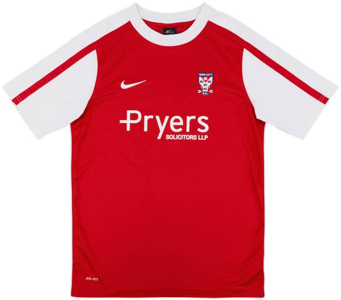 2010-11 York City Home Shirt - 7/10 - (XL.Boys)