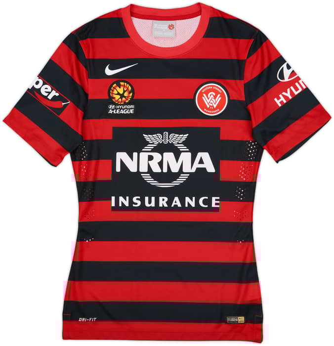 2014-15 Western Sydney Wanderers Authentic Home Shirt - 9/10 - (S)