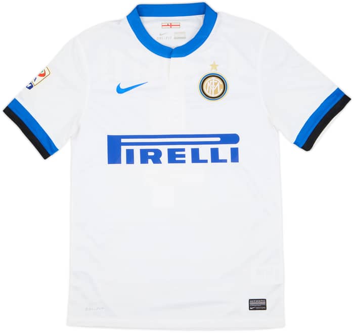 2013-14 Inter Milan Away Shirt J.Zanetti #4 - 6/10 - (S)