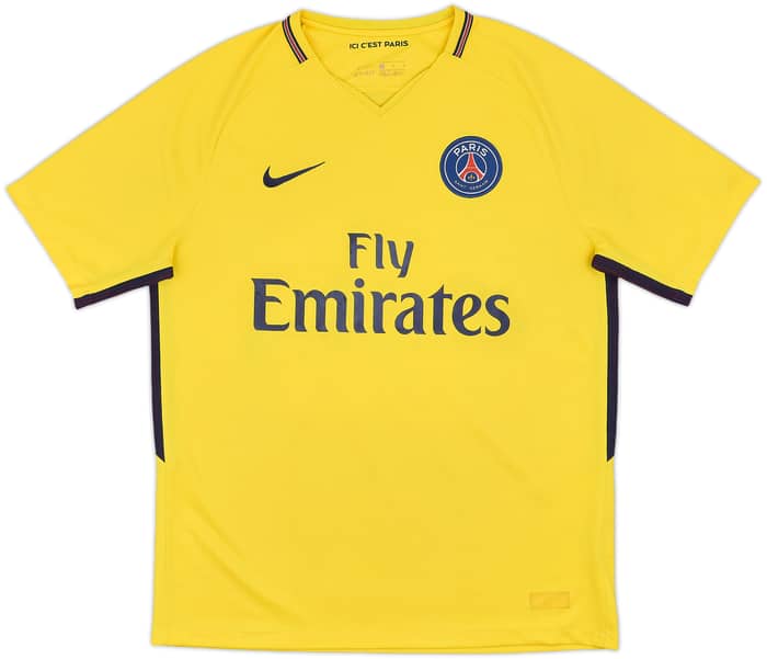 2017-18 Paris Saint-Germain Away Shirt Neymar Jr #10 - 5/10 - (M)