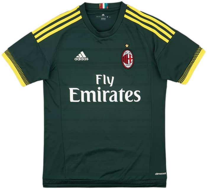 2015-16 AC Milan Third Shirt - 9/10 - (S)