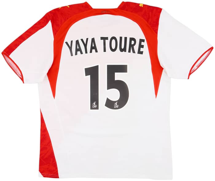 2006-07 Monaco Home Shirt Yaya Toure #15 - 7/10 - (L)