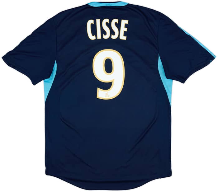2006-07 Olympique Marseille Third Shirt Cisse #9 - 7/10 - (M)