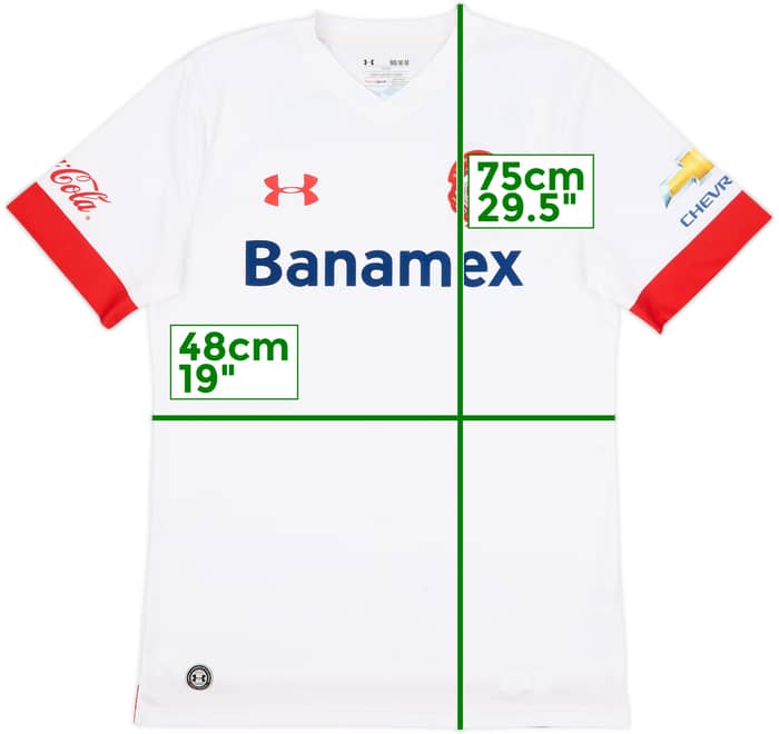 2015-16 Deportivo Toluca Away Shirt - 8/10 - (M)