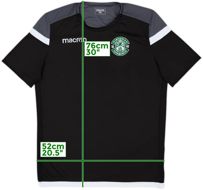 2017-18 Hibernian Macron Training Shirt - 8/10 - (XXL)