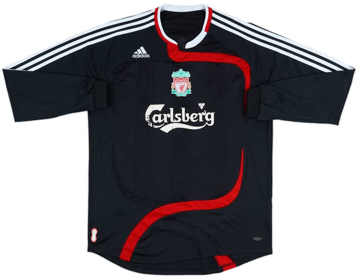 2007-08 Liverpool Third L/S Shirt Babel #19 - 5/10 - (L)