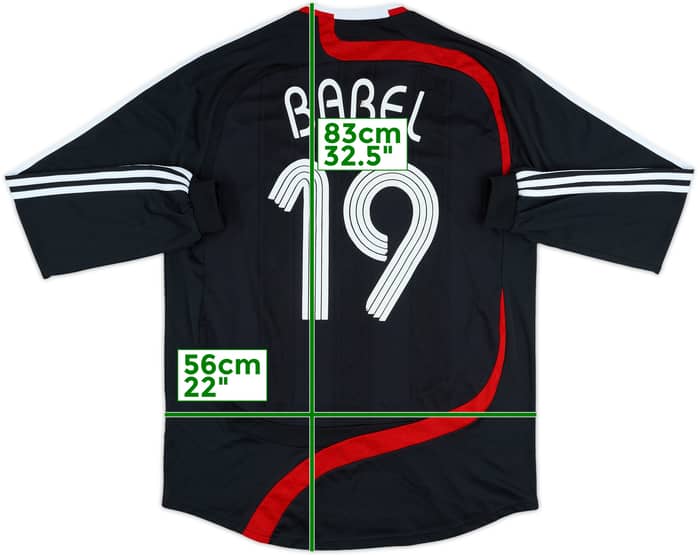 2007-08 Liverpool Third L/S Shirt Babel #19 - 5/10 - (L)