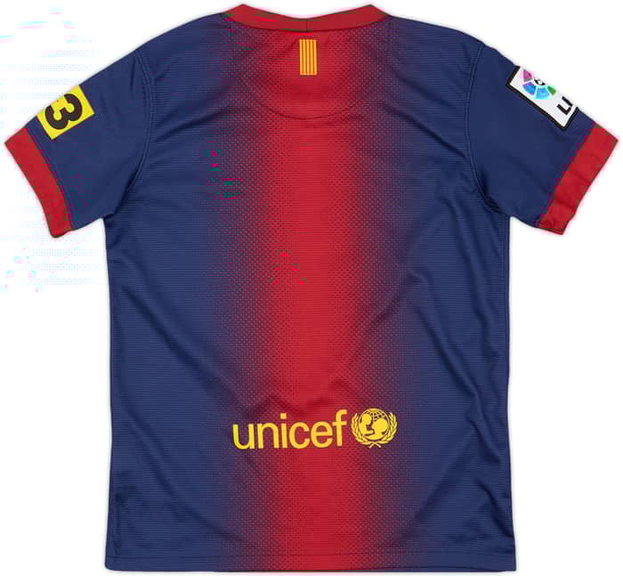 2012-13 Barcelona Home Shirt - 8/10 - (S.Boys)