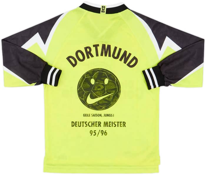 1995-96 Borussia Dortmund 'Deutscher Meister' Home - 8/10 - (M.Boys)