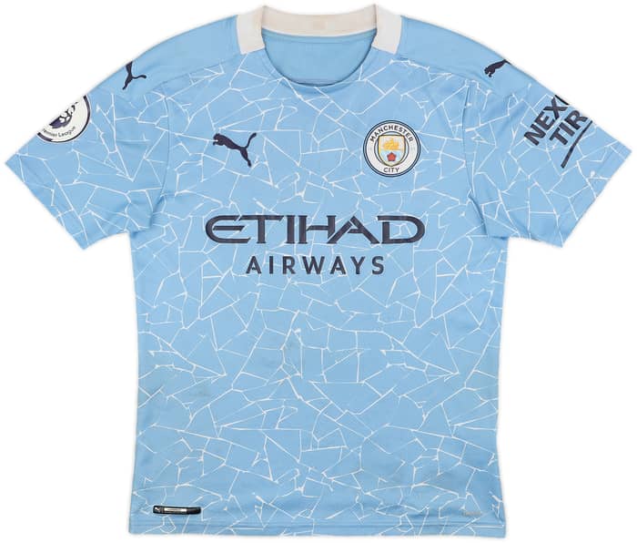 2020-21 Manchester City Home Shirt Foden #47 - 4/10 - (S)