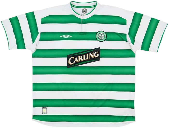 2003-04 Celtic Home Shirt Petrov #19 - 6/10 - (XXL)