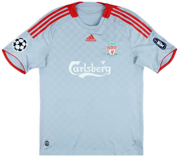 2008-09 Liverpool Away Shirt Gerrard #8 - 5/10 - (L)