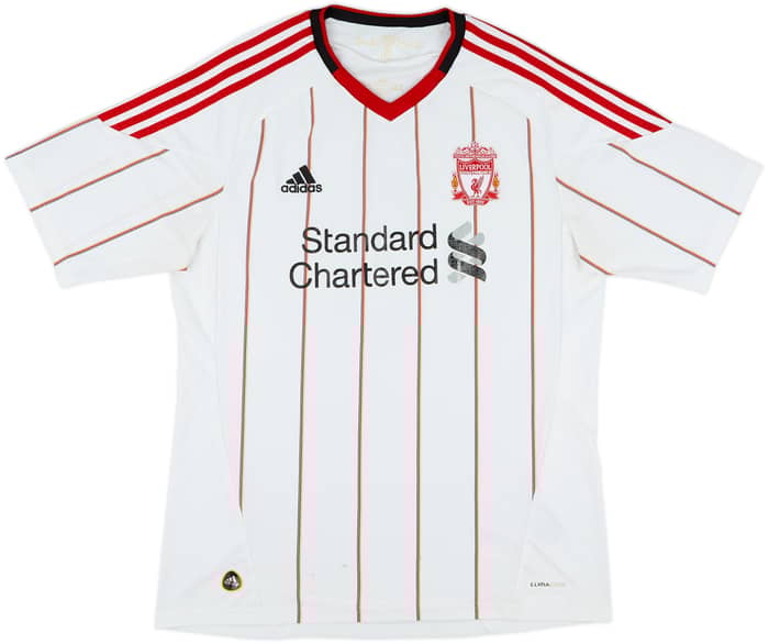 2010-11 Liverpool Away Shirt Gerrard #8 - 5/10 - (L)