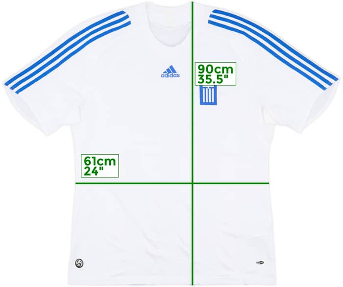 2008-09 Greece Away Shirt - 8/10 - (XL)
