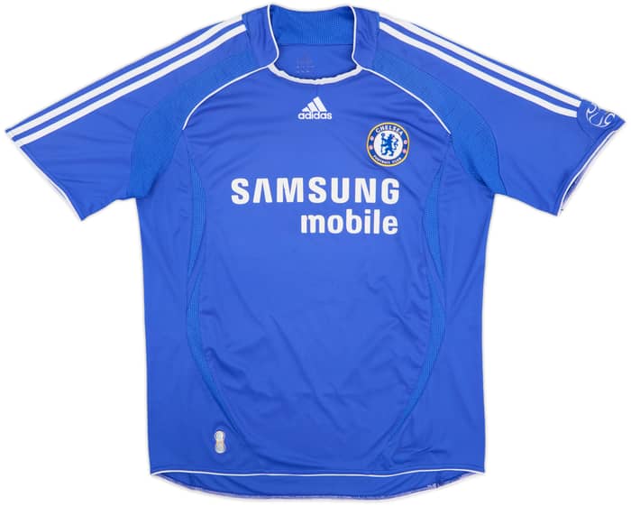 2006-08 Chelsea Home Shirt Drogba #11 - 6/10 - (L)