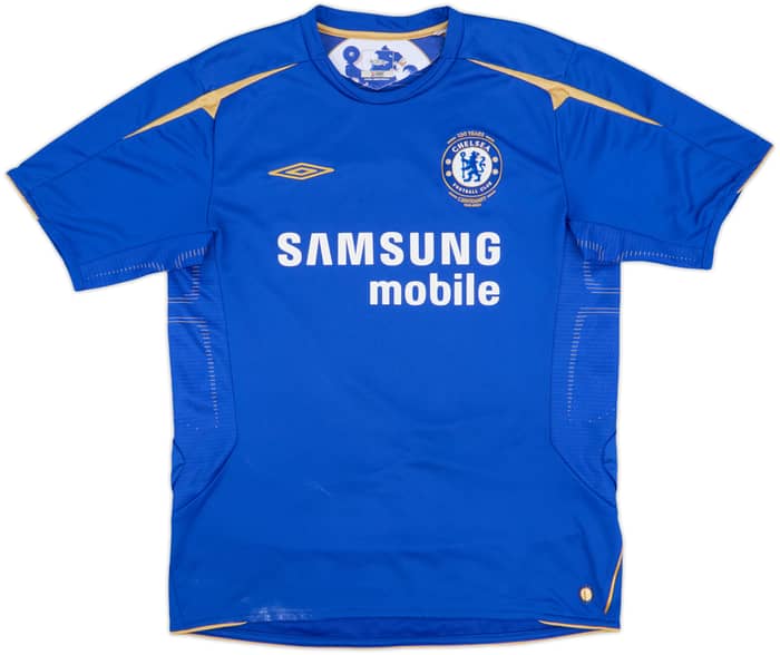 2005-06 Chelsea Centenary Home Shirt Lampard #8 - 6/10 - (L)