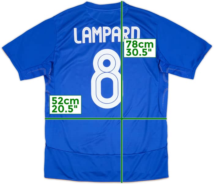 2005-06 Chelsea Centenary Home Shirt Lampard #8 - 6/10 - (L)