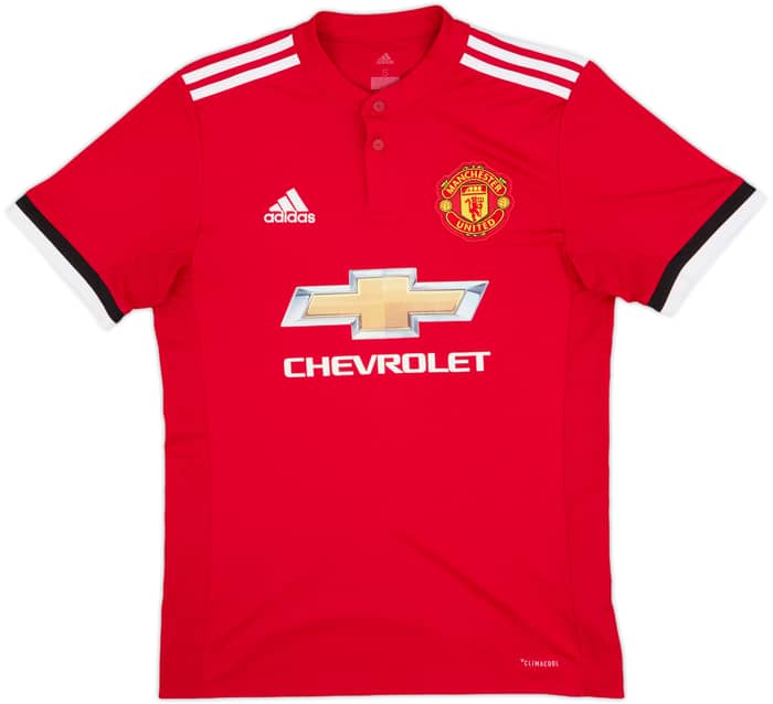 2017-18 Manchester United Home Shirt Pogba #6 - 6/10 - (S)