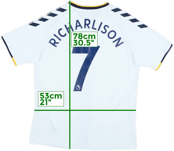 2021-22 Everton Third Shirt Richarlison #7 - 8/10 - (L)