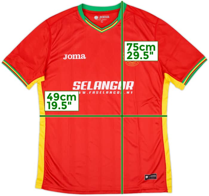 2019 Selangor Home Shirt - 9/10 - (XL)