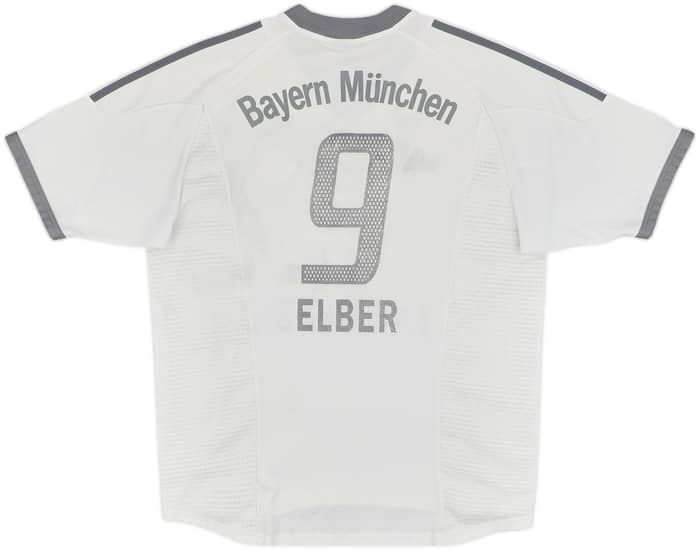 2002-03 Bayern Munich Away Shirt Elber #9 - 4/10 - (L)