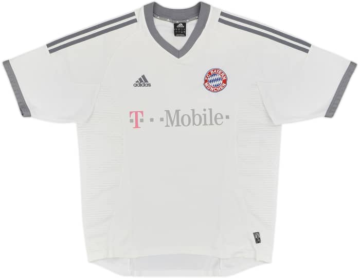2002-03 Bayern Munich Away Shirt Elber #9 - 4/10 - (L)