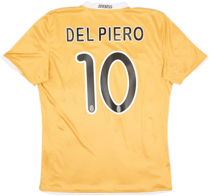 2008-09 Juventus Away Shirt Del Piero #10 - 7/10 - (L)