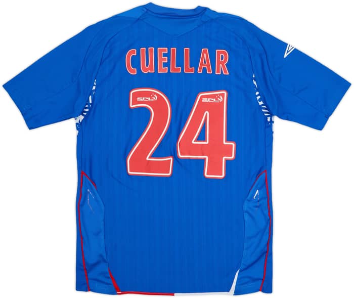 2007-08 Rangers Home Shirt Cuellar #24 - 7/10 - (M)