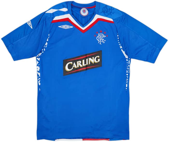 2007-08 Rangers Home Shirt Cuellar #24 - 7/10 - (M)