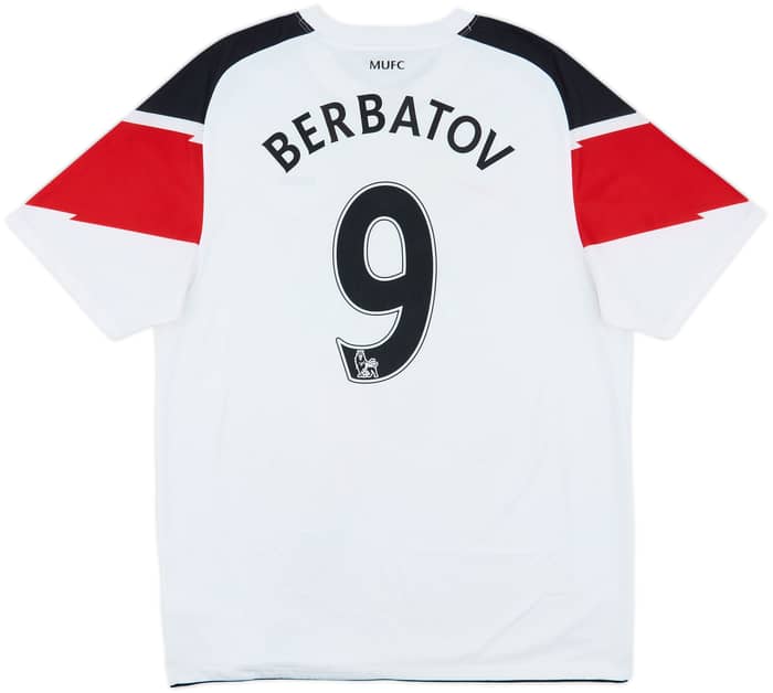 2010-12 Manchester United Away Shirt Berbatov #9 - 7/10 - (L)