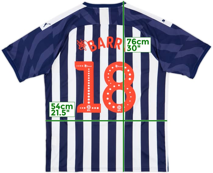 2019-20 West Brom Home Shirt Barry #18 - 7/10 - (XL)
