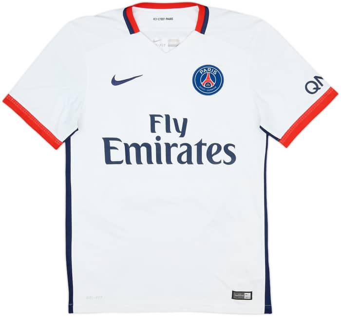Camiseta de visitante del Paris Saint-Germain 2015-16 Cavani #9 - 8/10 - (S)