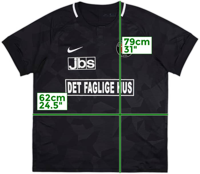 2019-20 FC Midtjylland Home Shirt - 9/10 - (XXL)