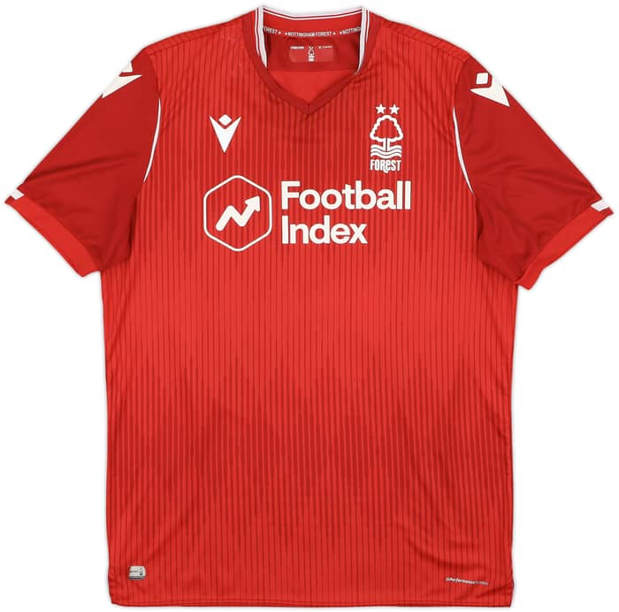 2019-20 Nottingham Forest Home Shirt Yates #22 - 7/10 - (XL)