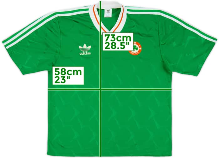 1990-92 Ireland Home Shirt - 9/10 - (L)