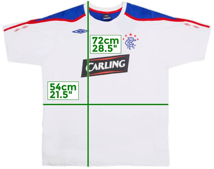 2008-09 Rangers Umbro Training Shirt - 7/10 - (XL)