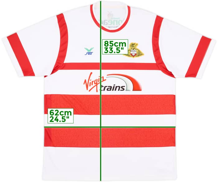 2017-18 Doncaster Rovers Home Shirt - 9/10 - (XXL)