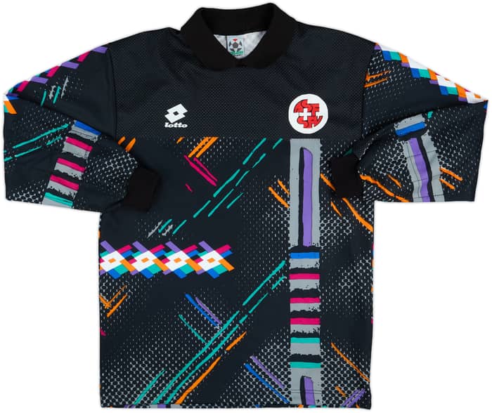 1992-94 Switzerland GK Shirt #1 - 8/10 - (L)