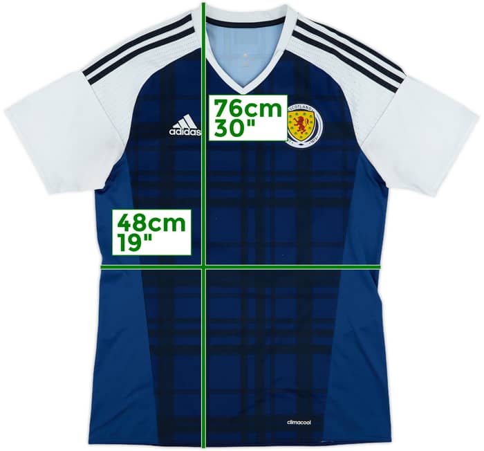 2015-17 Scotland Home Shirt - 7/10 - (M)