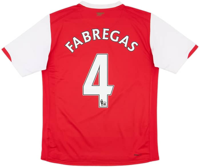 2006-08 Arsenal Home Shirt Fabregas #4 - 8/10 - (XL.Boys)