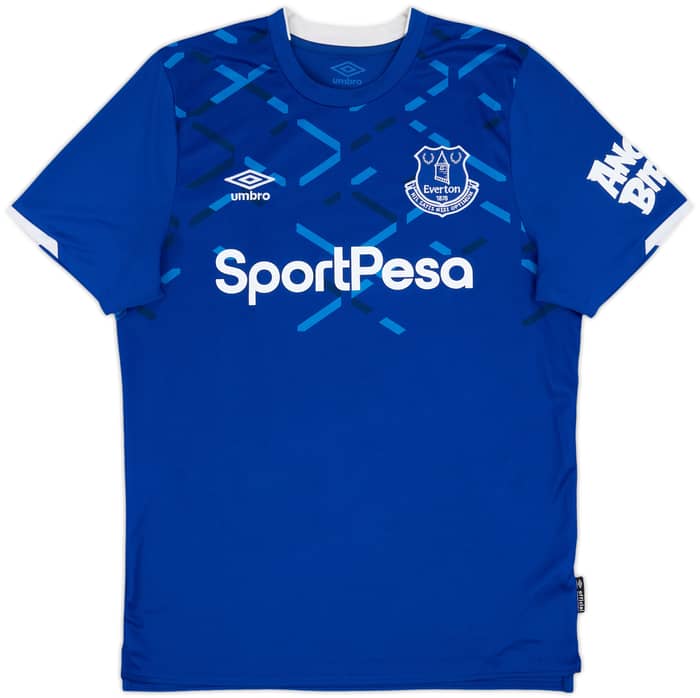 2019-20 Everton Home Shirt Baines #3 - 9/10 - (M)
