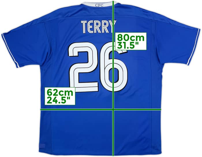2003-05 Chelsea Home Shirt Terry #26 - 6/10 - (XL)