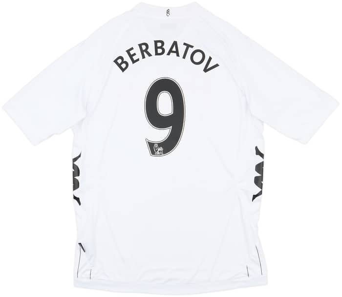 2012-13 Fulham Home Shirt Berbatov #9 - 9/10 - (3XL)