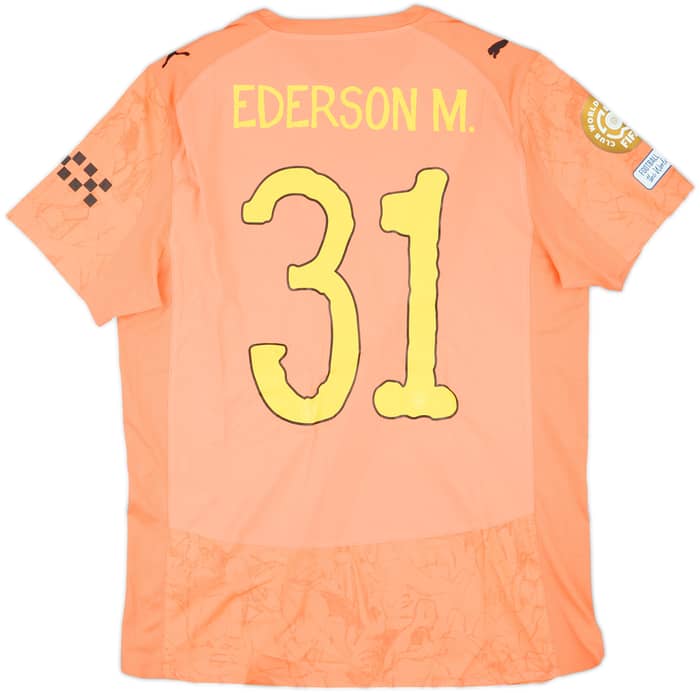 2025 Manchester City Match Issue KidSuper CWC GK Shirt Ederson M. #31